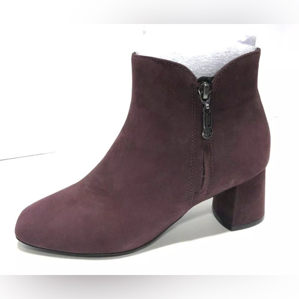 Marc Joseph New York, Houston Bootie Wine, Womens Size US7 M EUR37.5
